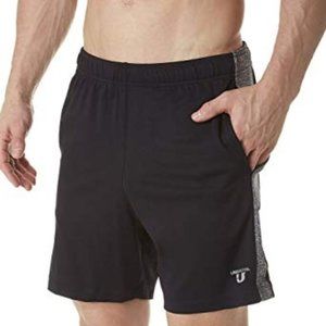 Junk Underjeans Black Gray Athletic Short Large
